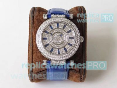 Franck Muller Double Mystery 46mm Diamond & Sapphire - Swiss 9015